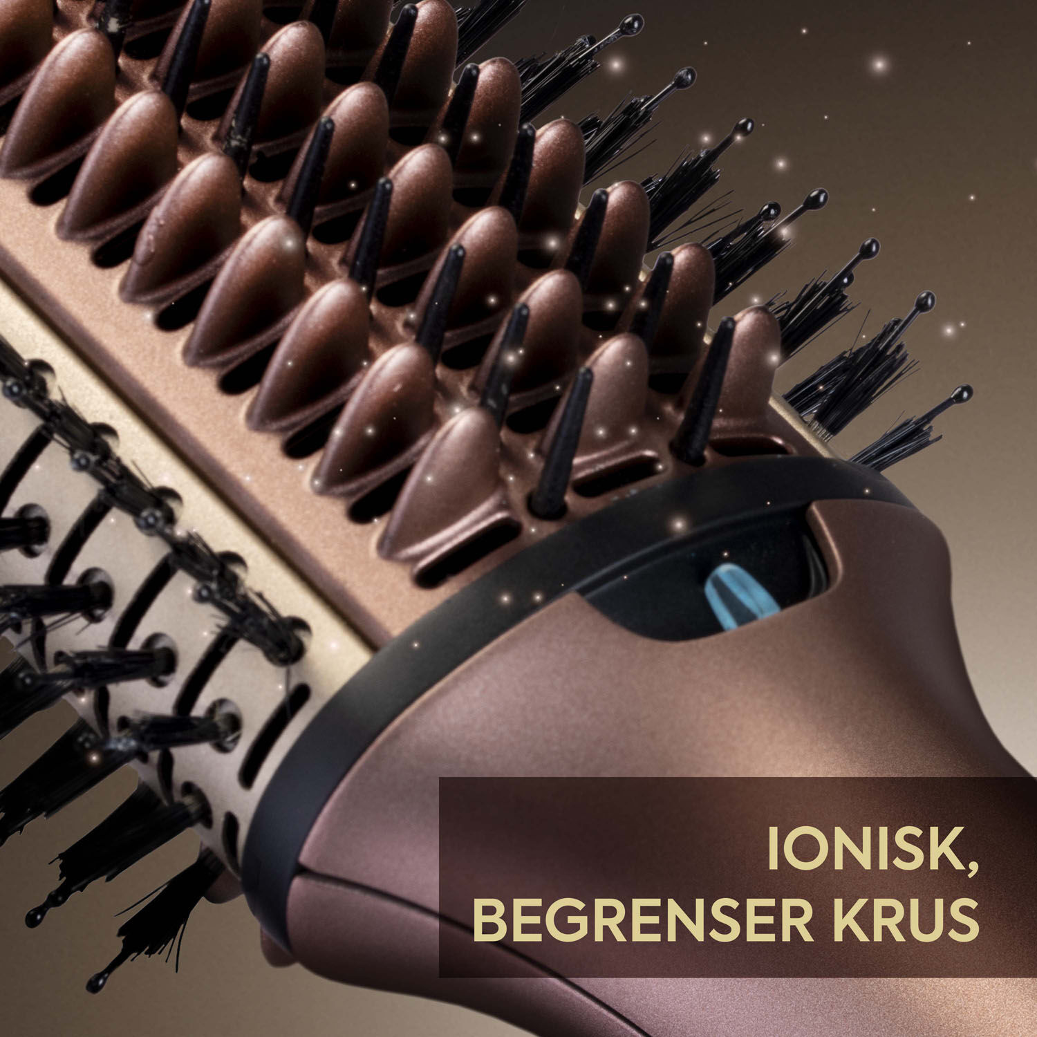 Ionisk pleie for krusete h&aring;r